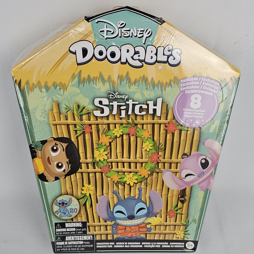 Disney Doorables Disney Stitch 8 Figures NEW